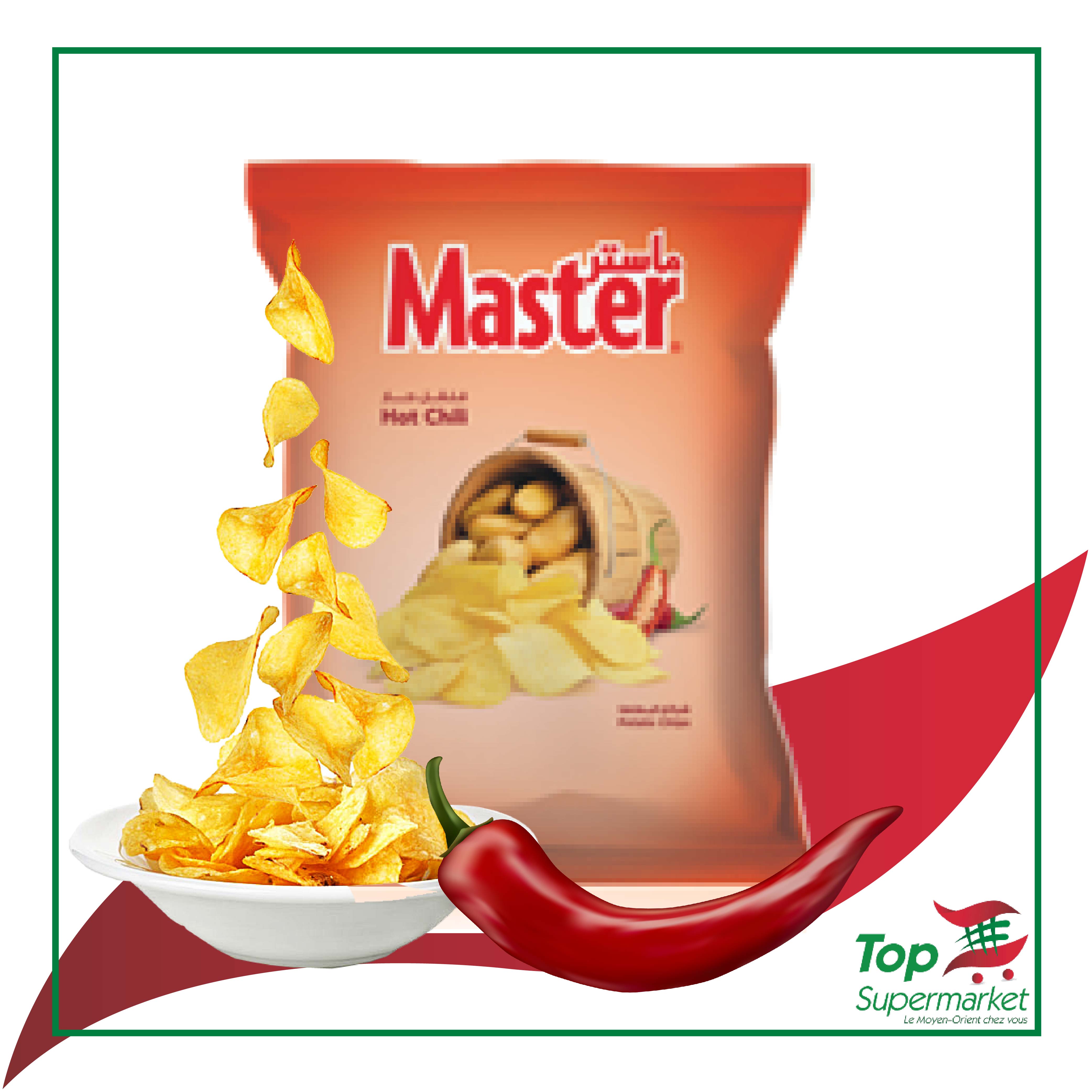 Master Chips Hot Chili 120gr